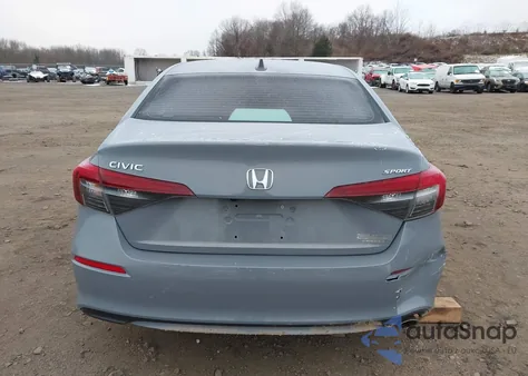 2025 Honda Civic Sport from USA, damaged, VIN 2HGFE2F59SH542353